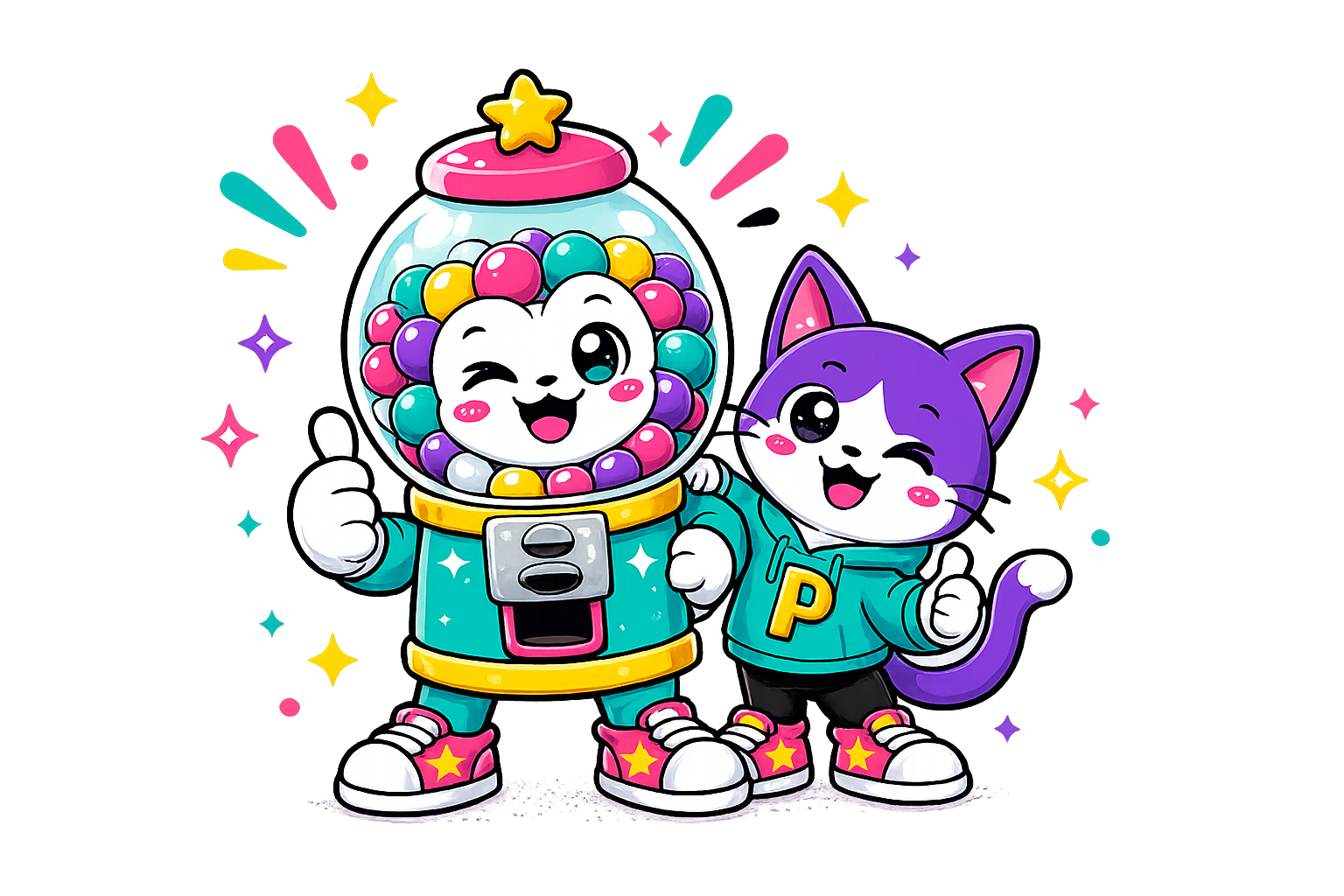 Gumball and Cat