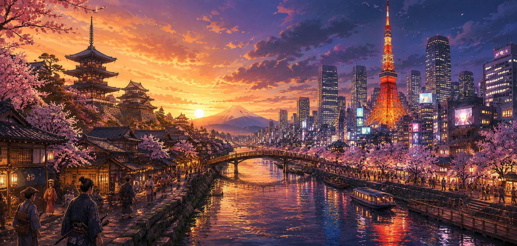 From Edo to Tokyo